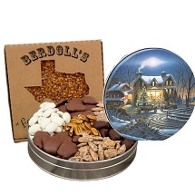 PECAN PIE GIFT COMBO 7  2.5 LB TIN DESIGN